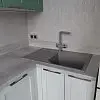 Зеленый цвет в кухонном интерьере 350 на заказ - фото 2
