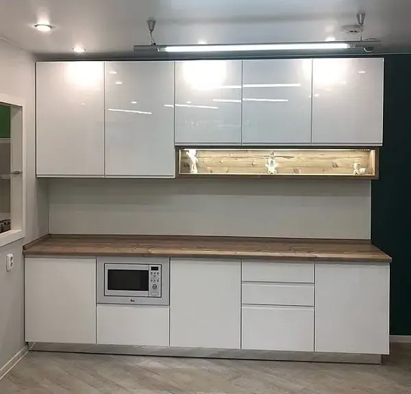 Анонс Белый кухонный гарнитур 123 kukhnya-123