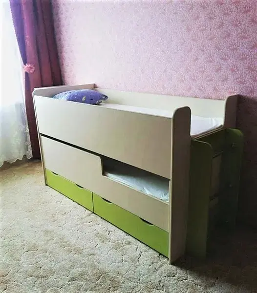Анонс Двухъярусная кровать - 035 detskaya-035
