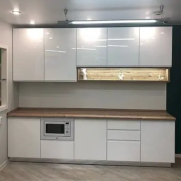 Анонс Белый кухонный гарнитур 123 kukhnya-123